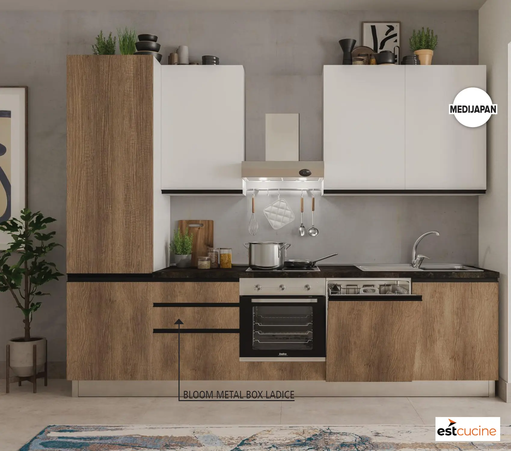 Kuhinja Bella sa aparatima