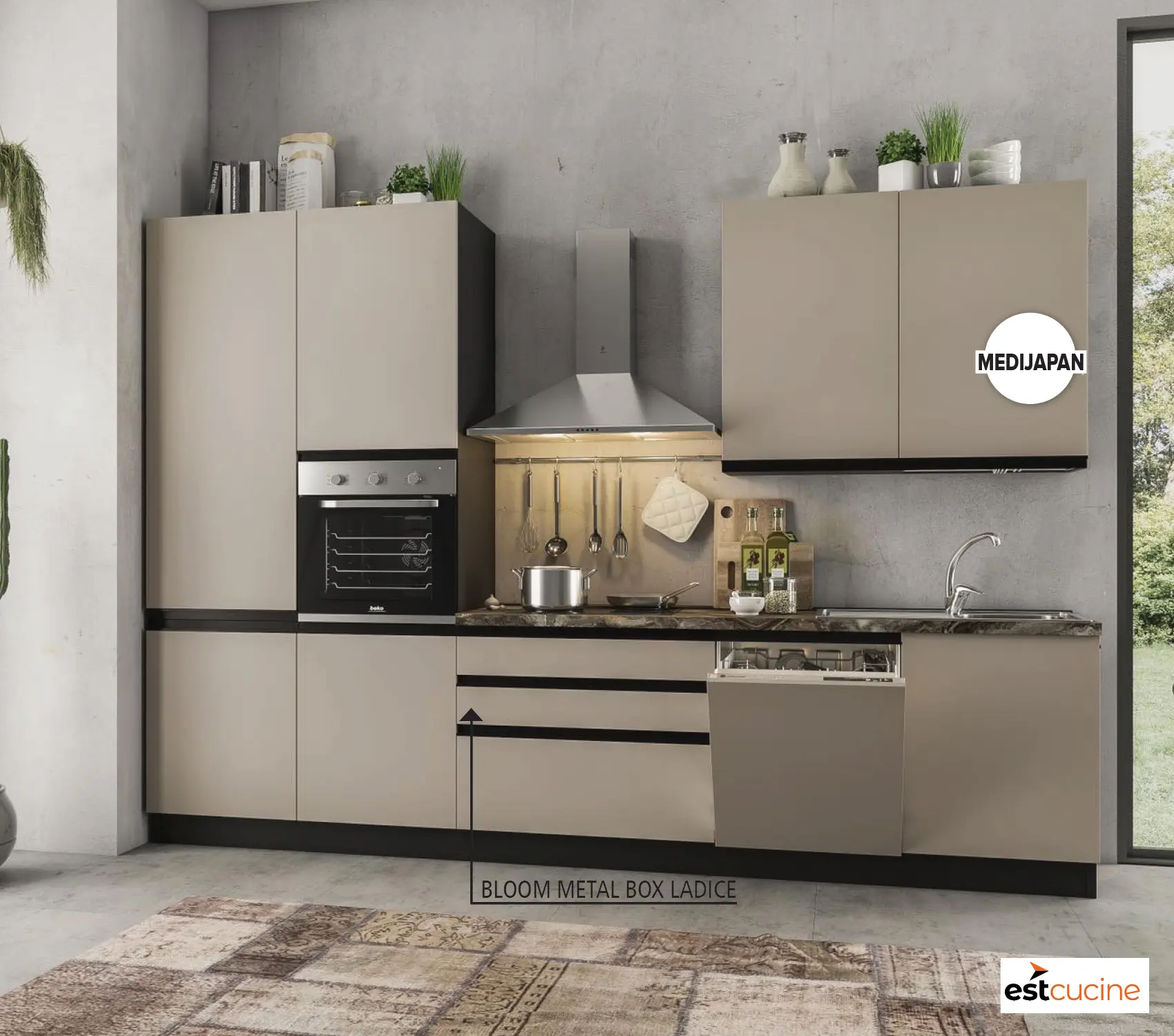 Kuhinja Emily sa aparatima