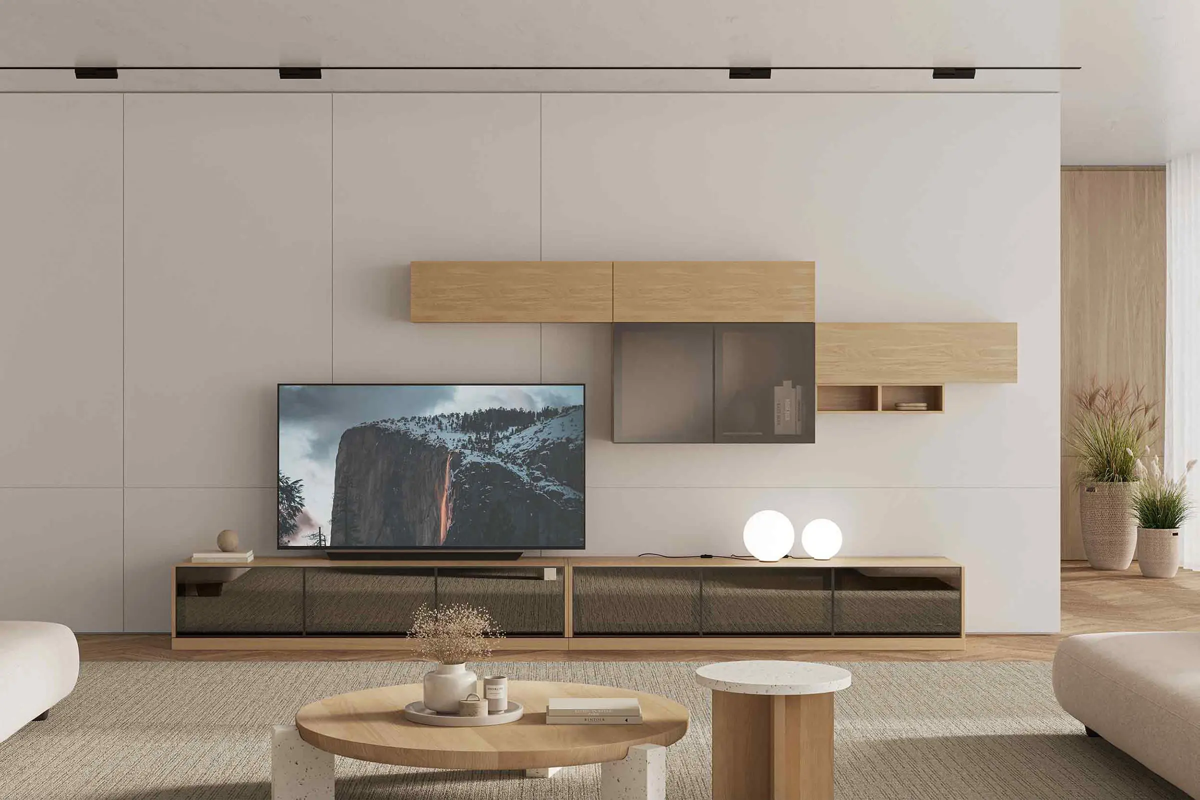 Tv komoda Barcelona Oak