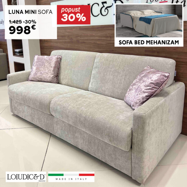 LUNA mini sofa bed